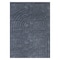 World Rug Gallery Modern Geometric Machine Washable Dark Gray Area Rug 5'x7' 5073DARKGRAY5X7 - alternate 6